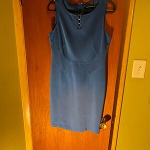 Ivanka Trump Royal Blue Midi Dress